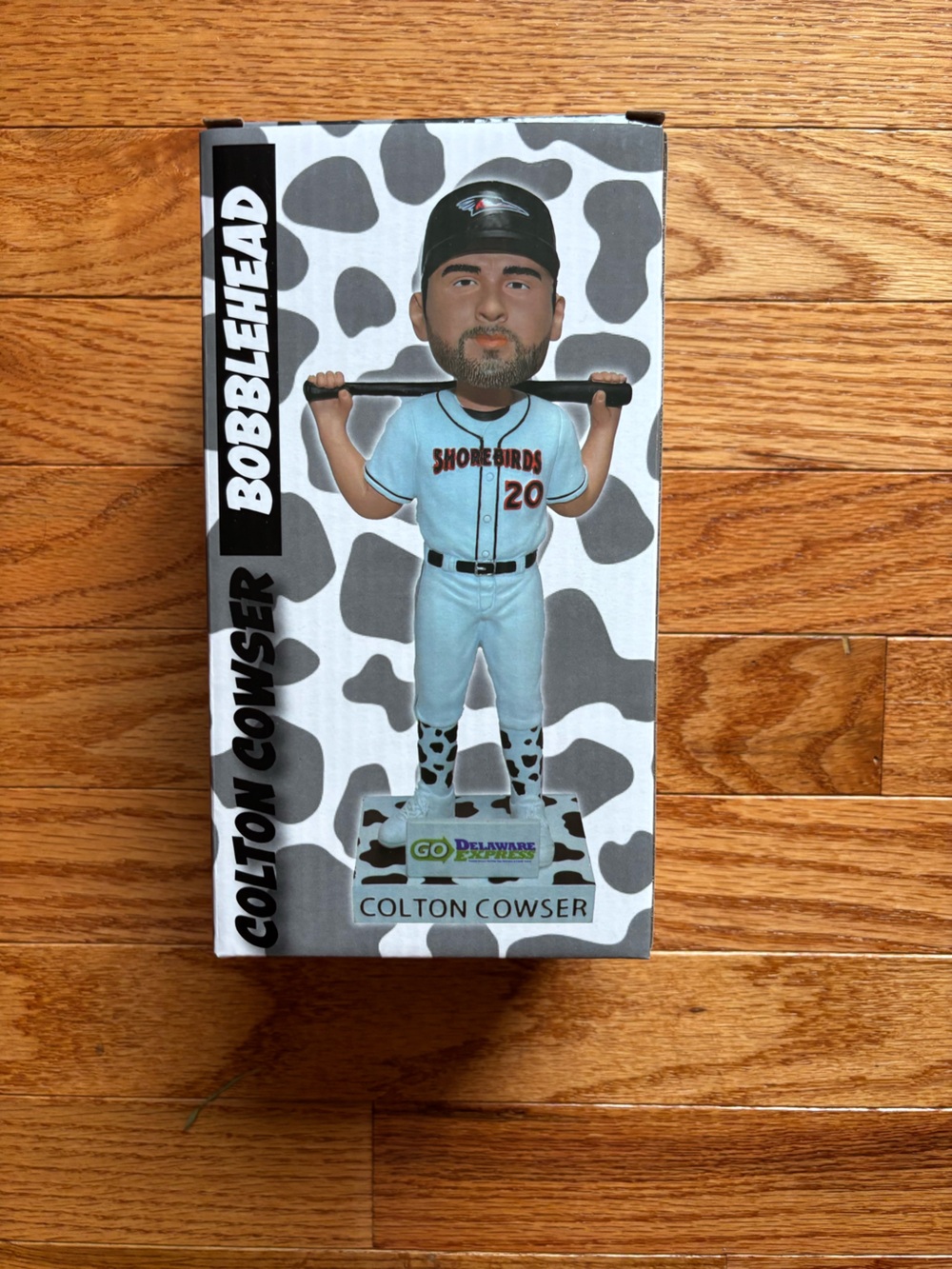 Colton Cowser Delmarva Shorebirds Bobblehead 2021 GO Delaware Express